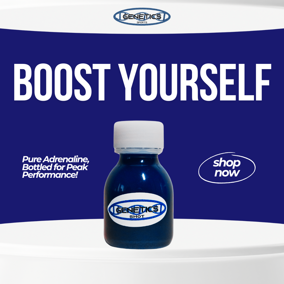 Genetic Shot Sterk Variant 14x 60ml + Gratis T- Shirt